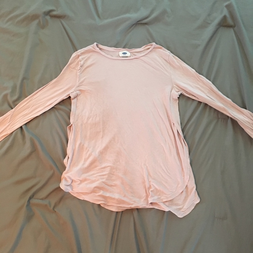 Blush pink long sleeve